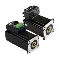 Silniki krokowe zintegrowane