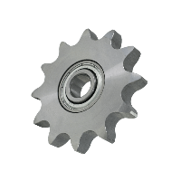 Koła łańcuchowe napinające z łożyskiem