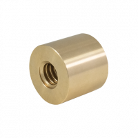 Nakrętki trapezowe cylindryczne – brąz