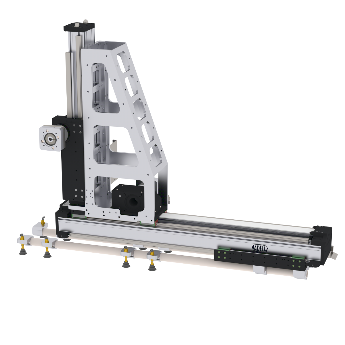 2-osiowy podajnik dla arkuszy blach