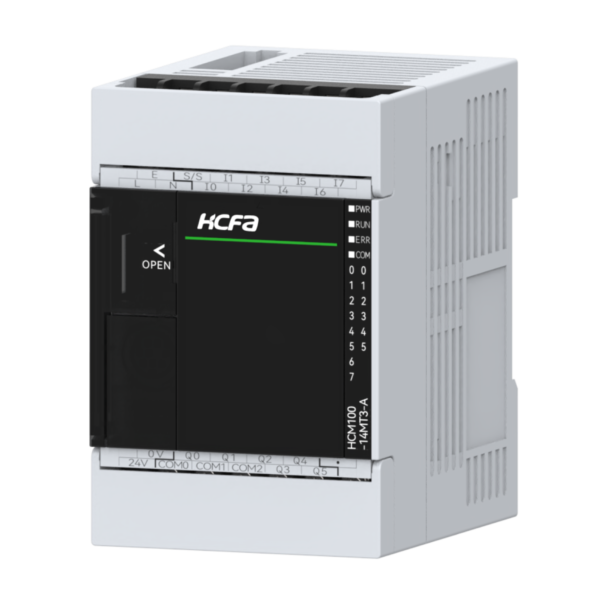 Sterownik HCM100-14MT3-A, 230 VAC, I/O: 8DI/6DO (2HSI/3HSO), wyjścia tranzystorowe (NPN), CANopen, 3-osie impulsowe