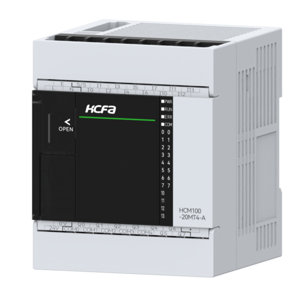 Sterownik HCM100-20MT4-A, 230 VAC, I/O: 12DI/8DO/2HSI/6HSO, wyjścia tranzystorowe, CANopen, 4-osie impulsowe