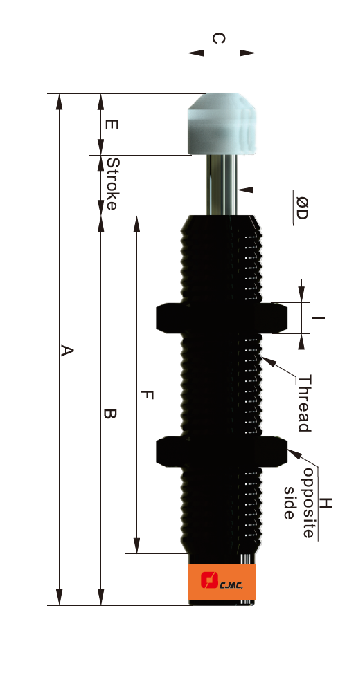 Amortyzator przemysłowy AC1005-2
