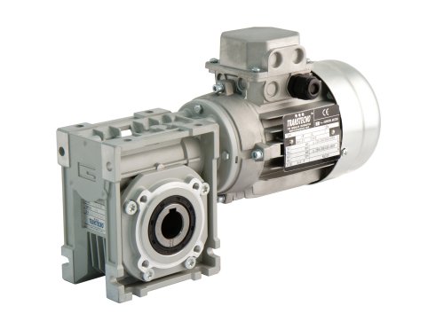 Motoreduktor ślimakowy CM030 i=15, silnik AC 3phase 0,25kW 1400rpm progresywny, PTC