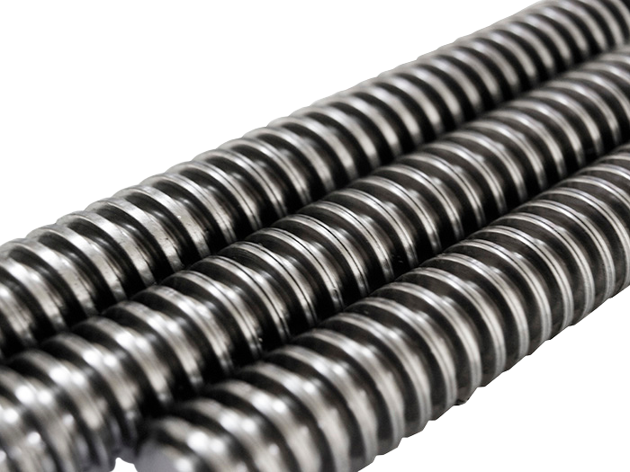 Śruba trapezowa Tr. 26x5, gwint prawy mat.C15 - obrazek 2