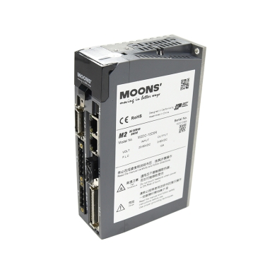 Serwowzmacniacz Moons' M2DC-10D5R 200-550W 10A 20-60VDC RS-485/SCL/Modbus RTU/Qprogrammer