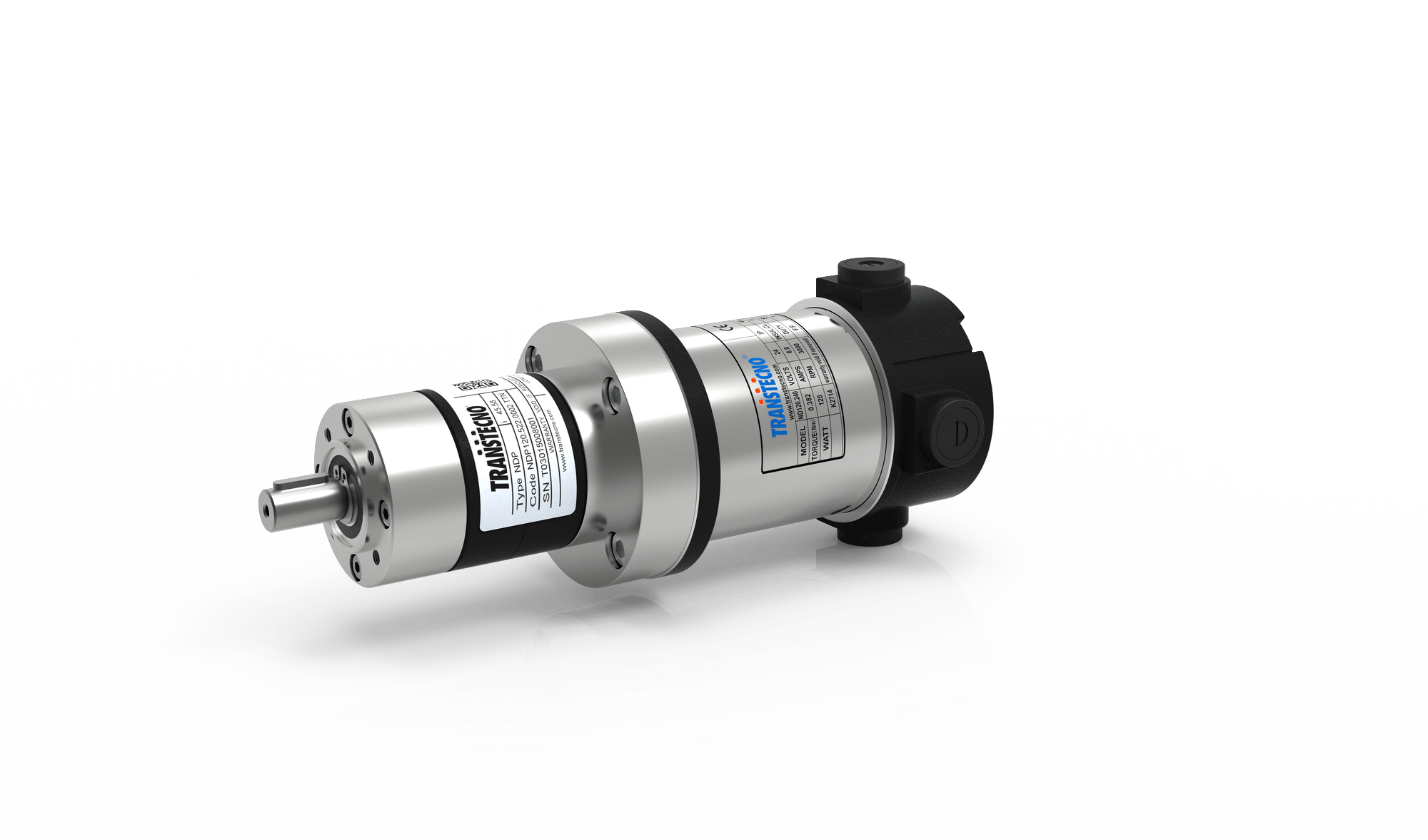 Motoreduktor planetarny DC, neodymowy, NDP180.240/P621, i=6,75, 24V