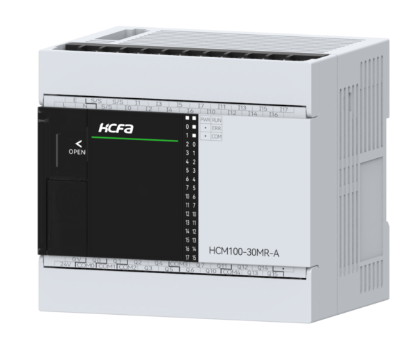 Sterownik PLC HCM100-30MT6-A, 230 VAC, I/O: 16DI/14DO/2HSI(200kHz), wyjścia tranzystorowe, CANopen, 2-osie enkoderowe