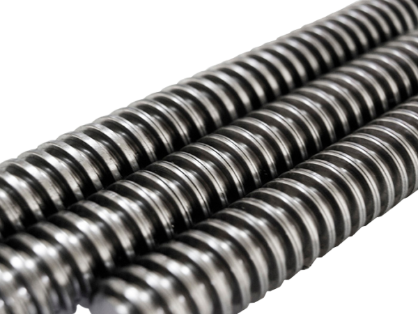 Śruba trapezowa Tr. 55x9 gwint prawy mat.C15