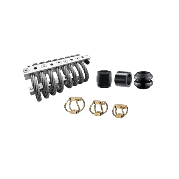 Amortyzatory zwojowe i elastomerowe