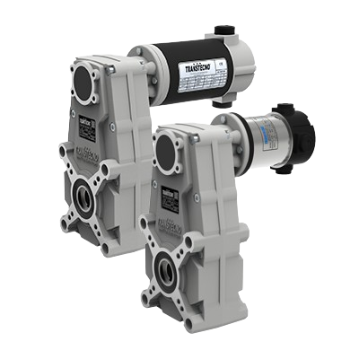 Motoreduktory walcowe płaskie DC