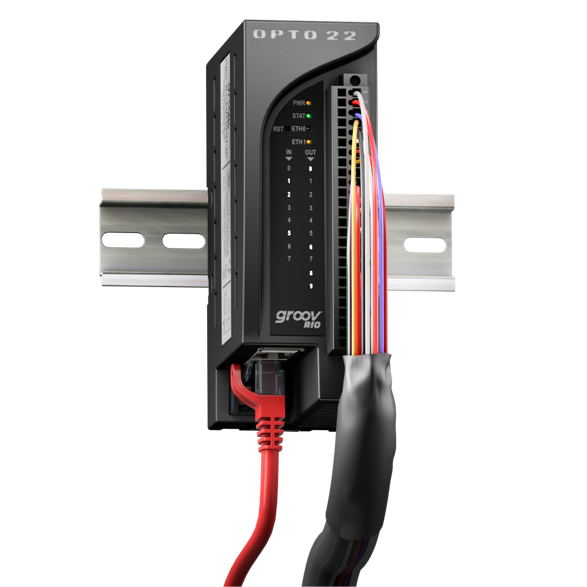 Opto22 groov RIO – konfigurowalny moduł I/O (8+2 kanały), Ethernet, PoE, MQTT - obrazek 6