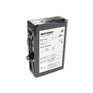 Serwowzmacniacz Moons' M2DC-10D5R 200-550W 10A 20-60VDC RS-485/SCL/Modbus RTU/Qprogrammer