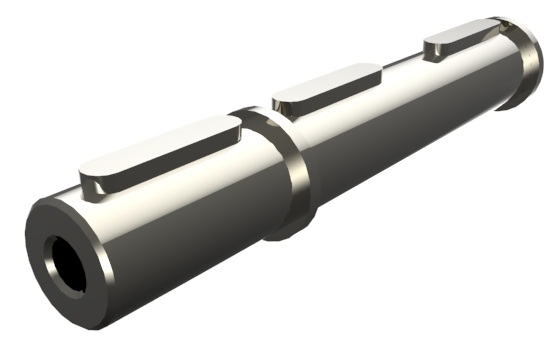 Wałek wyjściowy przekładni CM050 i CMB502