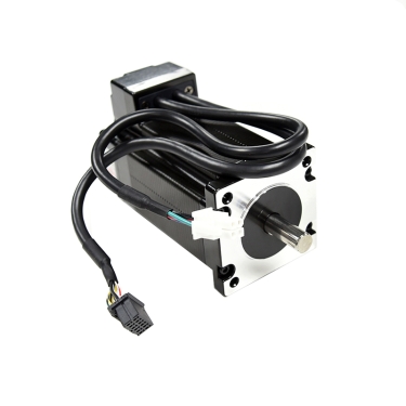 Silnik serwokrokowy MOONS' AM24RS3DMA 2.5Nm enkoder 4096 imp./obr.; bez hamulca; d=10mm