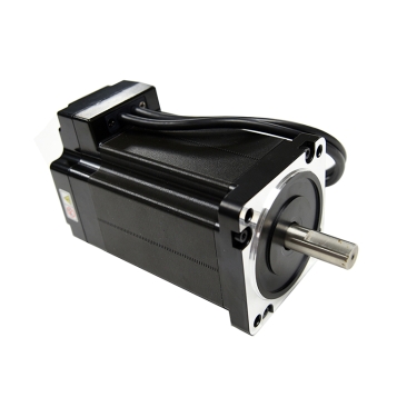 Silnik serwokrokowy MOONS' AM34SS5DGA-N-BR01 7Nm enkoder 20000 imp./obr.; z hamulcem; d=14mm