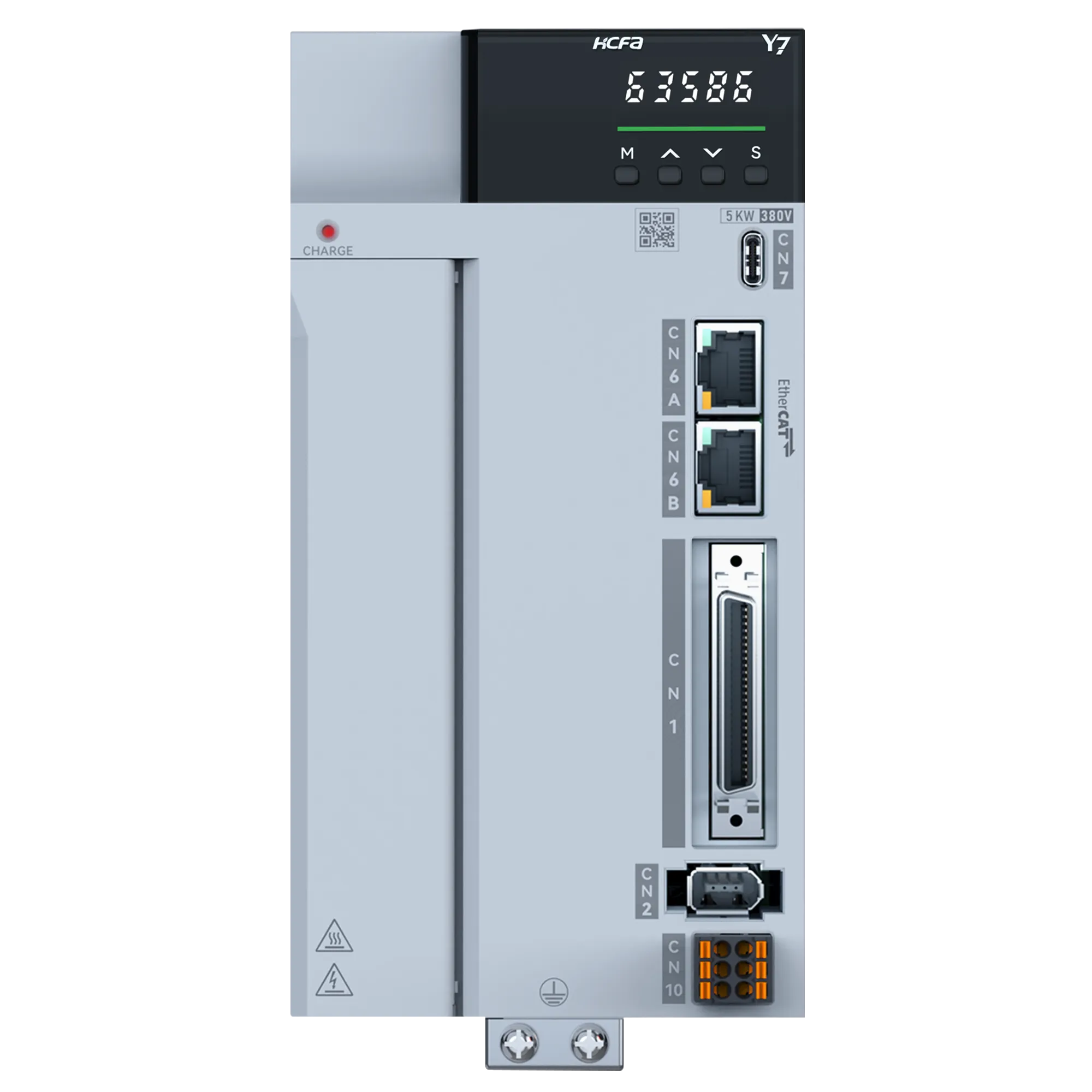 Serwowzmacniacz HN-Y7EA500T-S do 5kW, 16,5A, 3x400VAC, RS485/Modbus RTU, typ EA - sterowanie impulsowe, standard type