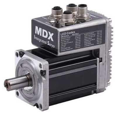 Serwosilnik zintegrowany MOONS' MDXL62GN3RA000 400W 24-60VDC, IP65, enkoder inkrementalny 16-bit, RS485/Modbus RTU/ Qprogrammer, radiator slim
