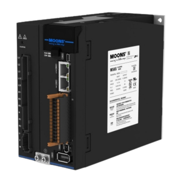 Serwowzmacniacz MOONS' M56S-210AECX 1500W 30A 3x230VAC, EtherCAT, DB, STO