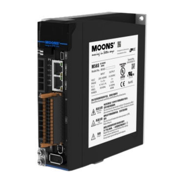 Serwowzmacniacz MOONS' M56S-21A8IPX 200W 5.4A 1/3x230VAC, EtherNet/IP / Modbus TCP, DB, STO
