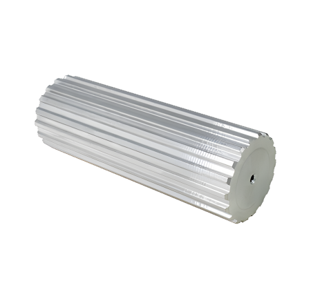 Wałek zębaty L Z 17, aluminium