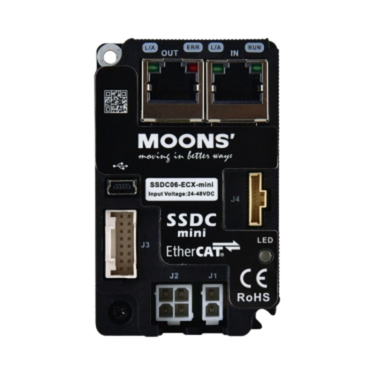 Sterownik silnika serwokrokowego MOONS' SSDC06-ECX-mini 24-70VDC 6A EtherCAT (1 axis) - obrazek 4