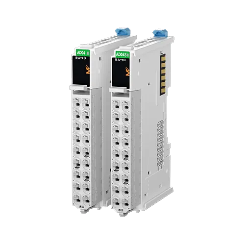 4-kanałowy moduł wejść analogowych HCMX-AD04S-D, 14-bit, sygnały analogowe: -10~10V, -5~5V, 0~5V, 1~5V, -20~20mA, 0~20mA, 4~20mA, dokładność: 0.5% (25°C)