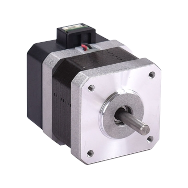 Silnik krokowy MOONS`AM17HD6426-F1000D 0,59Nm 1,5A, Pojedynczy wałek, enkoder