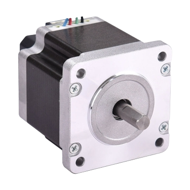 Silnik krokowy MOONS`AM24HS2402-F1000D 1,57Nm 4A, Pojedynczy wałek, enkoder