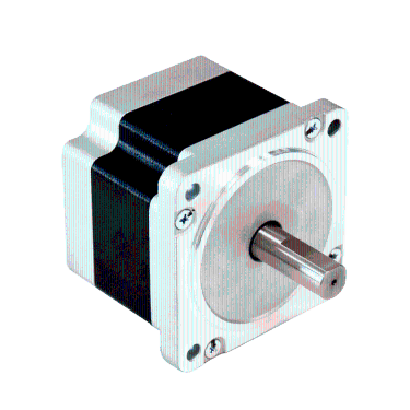 Silnik krokowy MOONS' AM34HD4802-01 4,7Nm, 1,8A 1.8deg, pojedynczy wałek z podwójnym ścięciem