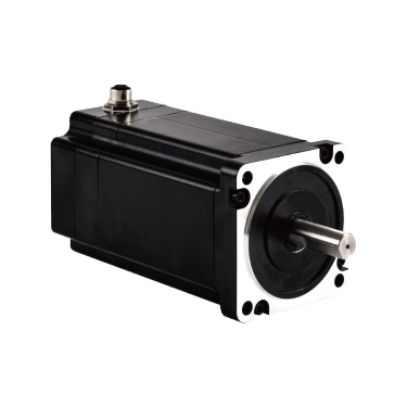 Silnik krokowy MOONS' AW243BNK 3,1Nm 5A 1.8° IP65, z hamulcem, wałek z rowkiem