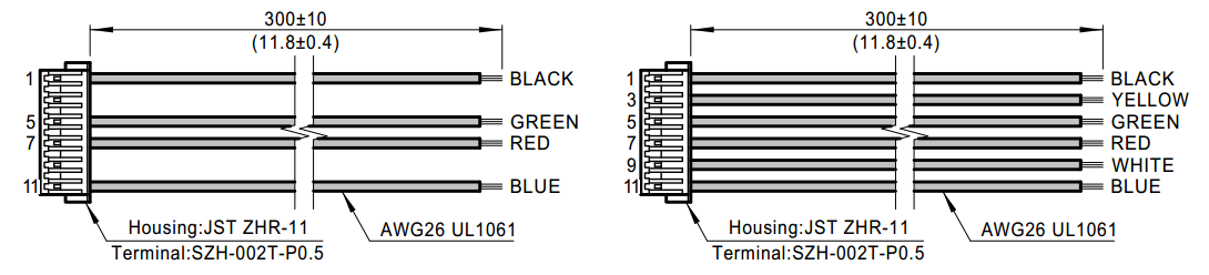 Silnik krokowy MOONS' MS16HS0P4100 0,20Nm 1A 1.8deg - obrazek 4