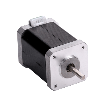 Silnik krokowy MOONS` MS17HDBP4200-M 0,83Nm 2A 1.8deg, podwójny wał d=5mm typu D-cut (1xFLAT)