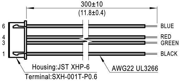 Silnik krokowy MOONS`MS23HA0L4350 0,59Nm 3,5A 0.9deg - obrazek 6
