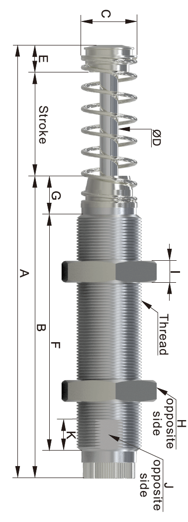 Amortyzator przemysłowy AD3326
