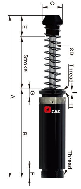 Amortyzator przemysłowy AD64050
