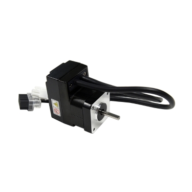 Silnik serwokrokowy MOONS' AM17SS1DGB-N-BR01 0.26Nm enkoder 20000 imp./obr.; z hamulcem; d=5mm