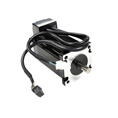 Silnik serwokrokowy MOONS' AM24RS3DMA 2.5Nm enkoder 4096 imp./obr.; bez hamulca; d=10mm