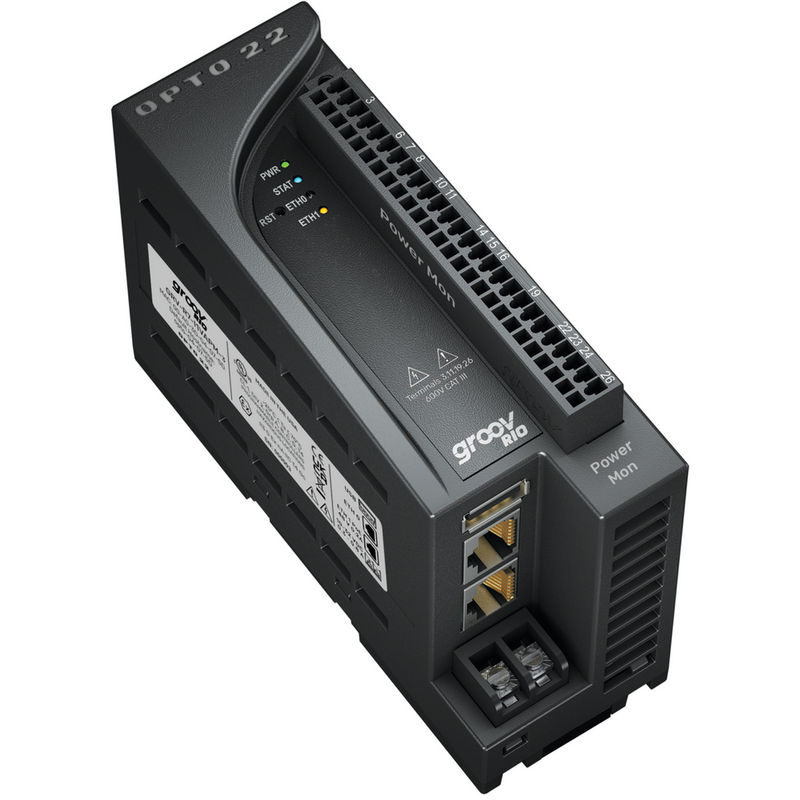 Opto22 groov RIO EMU – jednostka monitorowania energii, Ethernet, PoE, MQTT,