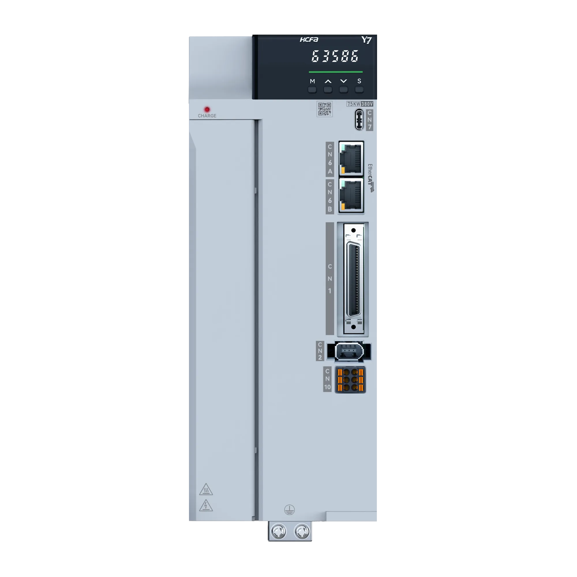 Serwowzmacniacz HN-Y7EA750T-S do 7,5kW, 25,7A, 3x400VAC, RS485/Modbus RTU, typ EA - sterowanie impulsowe, standard type