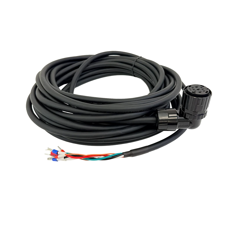 Kabel mocy elastyczny CAB-PWB100A-15M do serwosilników HCFA serii X2/X6 o kołnierzu 100/130mm, z hamulcem, L=15m