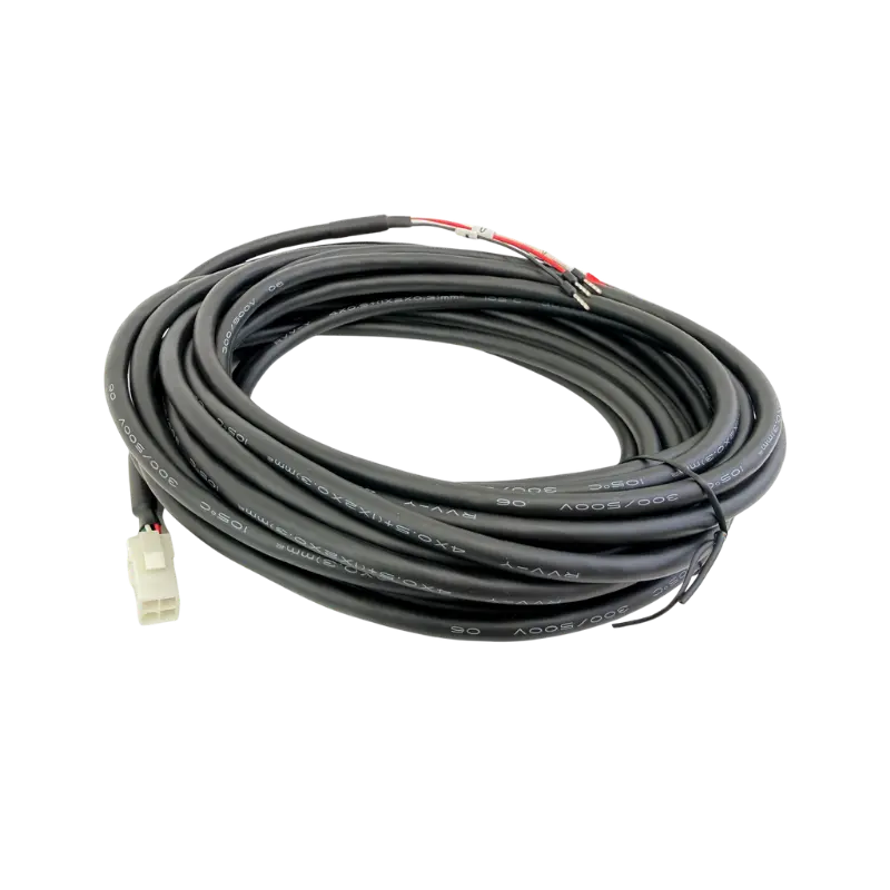 Kabel mocy elastyczny CAB-PWR75A-10M do serwosilników HCFA serii X2/X6 o kołnierzu 60/80mm, typ lead-wire, bez hamulca, L=10m