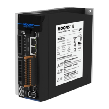 Serwowzmacniacz MOONS' M56S-24A5CX 750W 15A 1/3x230VAC, CANopen, DB, STO