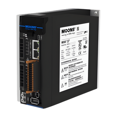 Serwowzmacniacz MOONS' M56S-24A5IPX 750W 15A 1/3x230VAC, EtherNet/IP / Modbus TCP, DB, STO