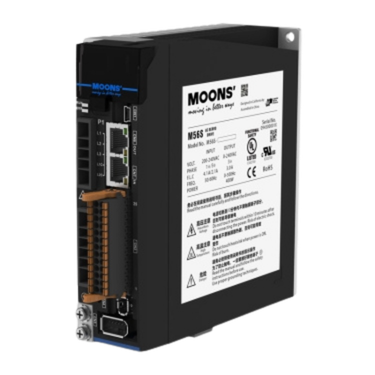 Serwowzmacniacz MOONS' M56S-23A0CX 400W 3A 230VAC CANopen/analogowe/Q Programmer, DB, STO