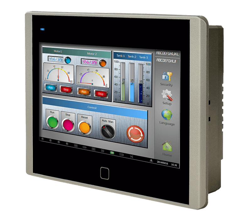 Panel operatorski HMI Novakon P07F-N 7" TFT LCD 800x480px, 1,0GHz ARM Cortex-A8, 512MB RAM, 4GB MMC Flash, 2xUSB, 3xCOM, 1xEthernet, SD Card, VNC
