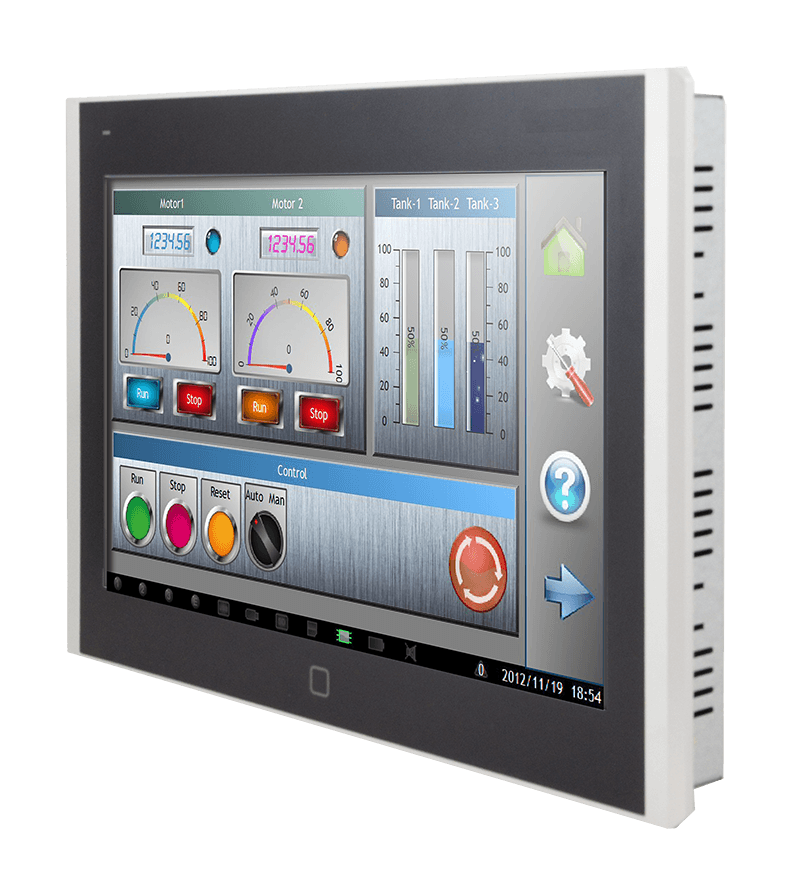 Panel operatorski HMI Novakon P15F-N 15,6" TFT LCD 1366x800px, 1,0GHz ARM Cortex-A8, 512MB RAM, 4GB MMC Flash, 2xUSB, 3xCOM, 1xEthernet, SD Card, VNC, ALU