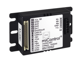 Sterownik silników DC/BLDC mcDSA-E30 9-60VDC max.40A - obrazek 2