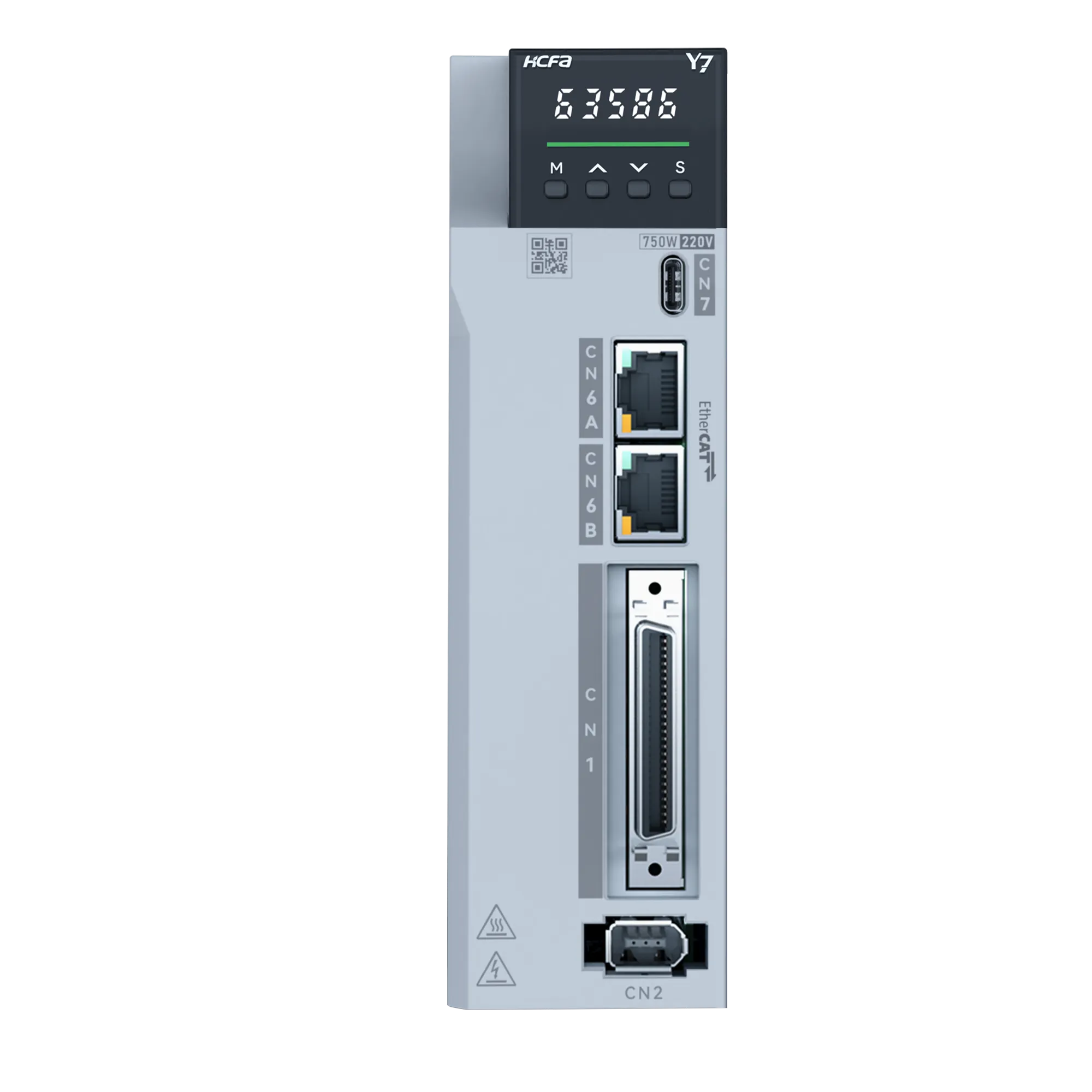 Serwowzmacniacz HN-Y7EB075T-S do 750W, 3,5A, 3x400VAC, EtherCAT, DB, typ EB - wersja standard