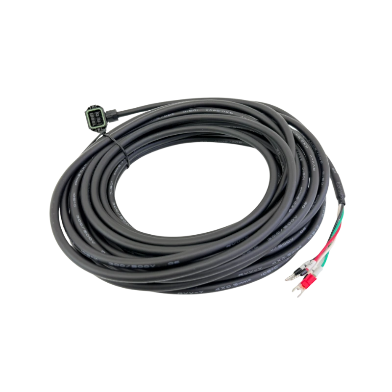 Kabel mocy elastyczny SVCAB-PWR075CA-200L-05 do serwosilników HCFA serii X2/X6 o kołnierzu 60/80mm, bez hamulca, L=20m
